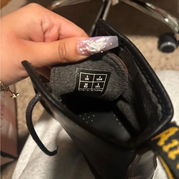 Brown Dr. Martens